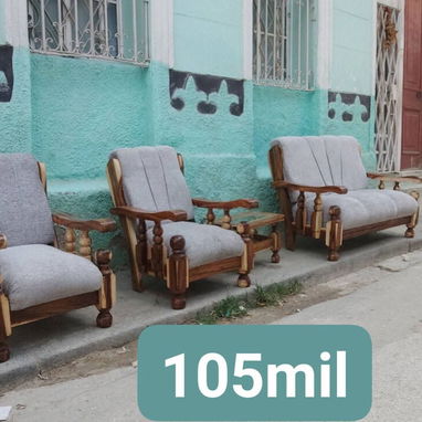 Venta de juego de sala , brasileño , don pancho , cama y comedor - Img 122225637