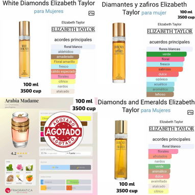 Perfumes disponibles por unidad y cantidad - 7/8