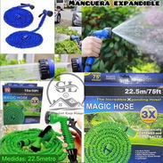 👑Manguera flexible, expandible con 7 chorros de agua distintos. ✨medidas: 22.5metros ,A 18000 MIL CUP r - Img 55703705