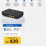 Mini ups para routers, cámaras etc. PARA QUE TENGAS CONEXIÓN AÚN SIN LUZ, PUEDEN AGUANTAR HASTA 6 HORAS. - Img 56562880