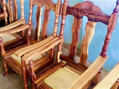 Gaveteros de 4 y de ochos , sillones de madera - Img 64871180