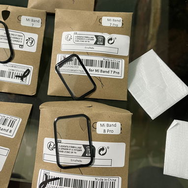 Micas de protección para pantallas de las Mi Band (6,7,7 Pro,8,8 Pro!!! - Img 84588183