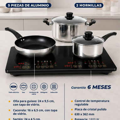 COMBOS DE  COCINAS CON JUEGOS DE CALDEROS - 3/5
