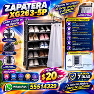 ZAPATERA XG263-5P, NUUEVA EN SU CAJA, ENTREGA DE FACTURA Y GARANTÍA. VARIEDAD DE ZAPATERAS Y ÚTILES DEL HOGAR - Img 57462832