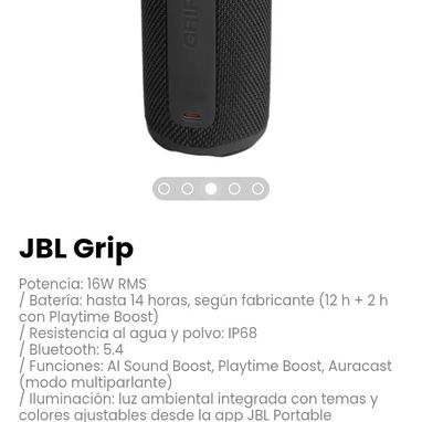 JBL Grip. Incluye: cable de carga USB-C - 2/4