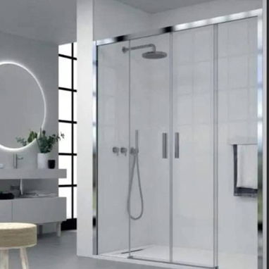 Cabina para baño vidrio templado original varias opciones disponibles comunícate con Pedro - Img 108176562