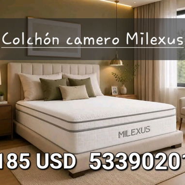 Colchones hibridos, personales y cameros, al vacio - Img 123179950