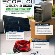 COMBO Ecoflow Delta3 Clásica con panel solar + 10M de cable fotovoltaico con sus conectores MC4/XT60I - Img 58124227