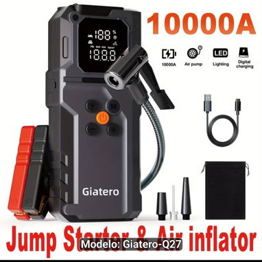 Arrancador, inflador, cargador de batería... 5 en 1 - Img 123808457