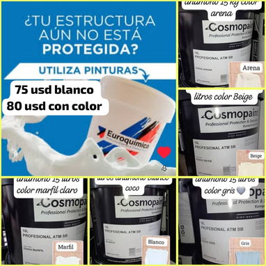 Vinil de alta calidad antimoho ATM blanco coco importadas de España en nuestro almacén en playa - Img 123945199