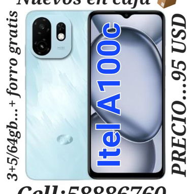 Lo más económico 😍😍😍 Venta de Celulares Nuevos, con sus accesorios y garantía 😌👌 - Img 122957366