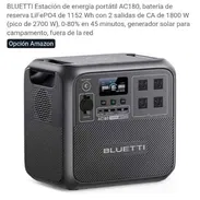 Estación de energía Bluetti AC180 VC - Img 56655350