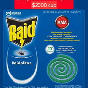 Incienso antimosquitos Raid en espiral en venta - Img 54690349