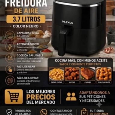 🔥 ¡RENUEVA TU COCINA CON LO MEJOR! 🍳✨ (Arrocera, Freidora de aire, Olla reina y Microondas) - 2/4