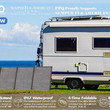 PPQ iSolar 100W panel solar portable - Img 124225059