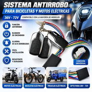 Alarma para bicicleta eléctrica, moto, triciclo - Img 57866453