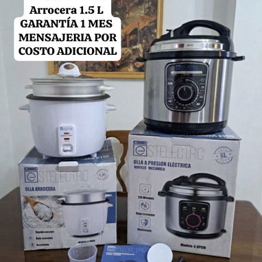 Olla Reina, Arrocera, Cafetera eléctrica, Tostadora, Olla de presión, Cocina infrarrojo, Batidora(COMBOS) - Img 122891508