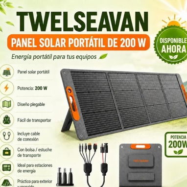 Panel Solar Portátil - Img 125314098