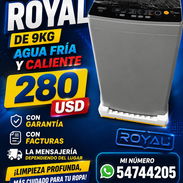 Lavadora automatica de. 9kg agua fria y caliente - Img 55936654