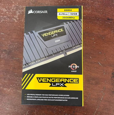RAM Corsair 32GB 2x16GB3200mhz DDR4 Corsair Corsair LPX - Img 87717833