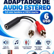 Adaptador RCA - Minijack hembra - Img 56500862