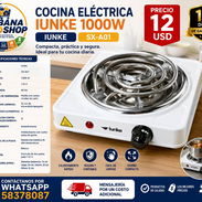 COCINAS ELÉCTRICAS IUNKE DE 1000W NUEVAS EN CAJA!!! - Img 56369050