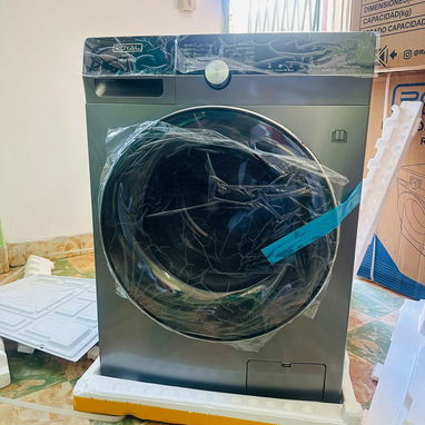 Lavadora Secadora 14kg al vapor Royal Carga Frontal Nueva en su caja Precio $800 USD transporte incluido - 5/7