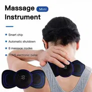 Electro-Masaje para cara, cuello, espalda, piernas y brazos con parches. Captura inteligente de los puntos de acupuntura - Img 52645106
