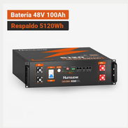 Disponible: Batería humsienk lifepo4 48v 100ah 5.12kwh rack 3u para respaldo en casa y ups - Img 58478323