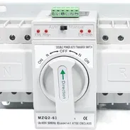 Interruptor de transferencia automática de doble potencia CA 220V 3 poste 63 amperios generador de energía doble interru - Img 55334977