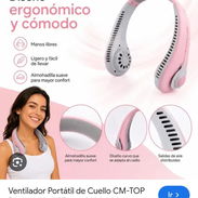 Ventilador de cuello diseño ergonómico 12 USD - Img 56442416