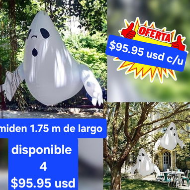 Inflables gigantes , y medianos para hallowen,  traídos de USA - 8/10