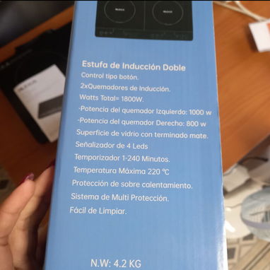 Cocinas de inducción Milexus/ Estufas de inducción/ Doble y simple - 6/6