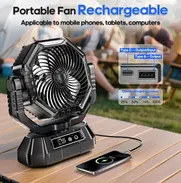 Ventilador recargable de 20 mil amperes - Img 50155395