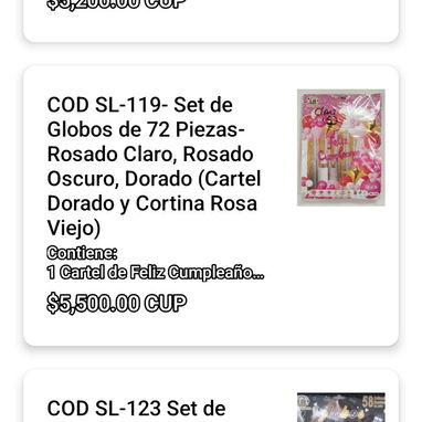 Artículos para fiestas y eventos - Img 120345317