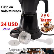 Cafetera Eléctrica 3 y 6 Tazas - Img 55386689