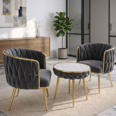 📢 Set de juegos de muebles para sala con tres piezas incluidas. Importados - Img 122487007