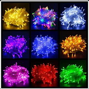 Guirnaldas de luces Led, decoraciones para árboles de Navidad para el hogar, jardín, boda, fiesta, decoración interior a - Img 57903362