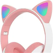 audifonos de oreja de gato nuevos en caja con luces,mensajeria, varios colores - Img 45687081