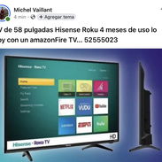 TV 58Pulgadas con fire tv - Img 57766671