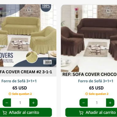 Cobertores de sofá y butacas! FORROS protectores - Img 114048544