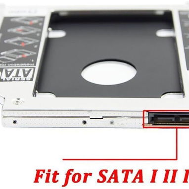 đź”§ Hard Drive Caddy – Bandeja universal para SSD/HDD en bahĂa Ăłptica | NUEVO - Img 99329204
