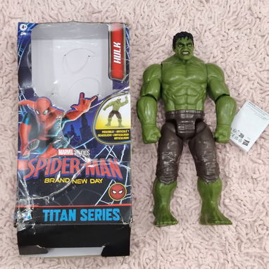 MUÑECO MARVELL HULK ORIGINAL - 2/4