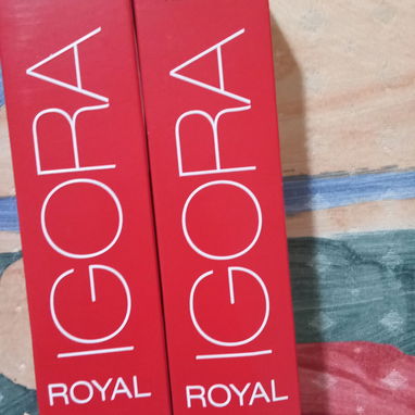 Tinte de pelo marca Igora marrón dorado - Img 123275466