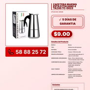 CAFETERA MARWA ESTILO ITALIANO 4 TAZAS TC-0023 VPT -0110 - Img 57840005
