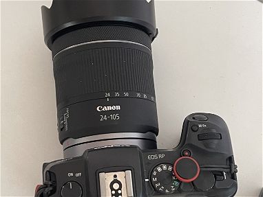 Canon eosrp con con lente 24105 batería y adaptador de lente ef - Img 66063987