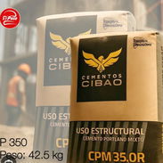 Bolsas de cemento CIBAO  de 42.5 kg. - Img 56890951