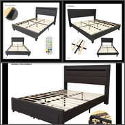 Cama King Variadas con Gavetas y Luz Led (lyn) - Img 54421274