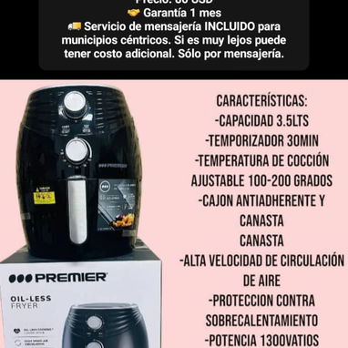 Freidoras de aire y de aceite - Img 122076299