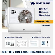 ❄️ Split EKO de 2 toneladas con accesorios | 12 meses de garantía y envío gratis 🚚 - Img 58256840